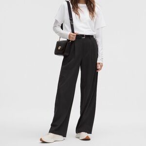 Lululemon Black Daydrift wide leg Trousers